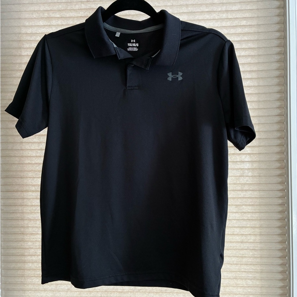 Under Armour Men's Polo Shirt in Black